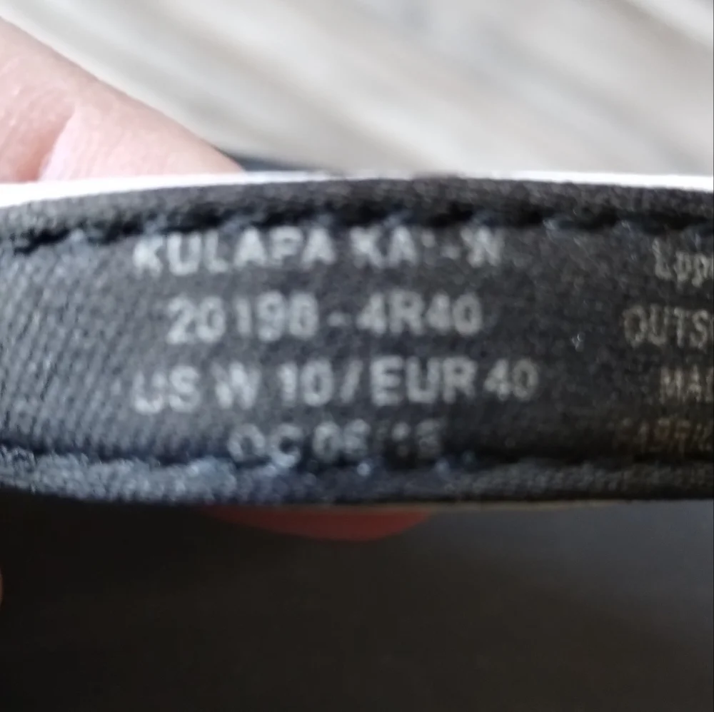 Olukai Kulapa Kai White Flip Flop Sandals Women's Size 10